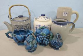 Pottery Pitchers and Jars