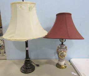 Two Decorative lamps