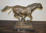 Milo Copper Alloy Horse Sculpture