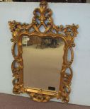 View Diamond Reproduction Gold Framed Mirror