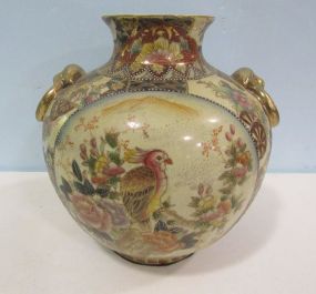 Chinese Ornate Bird Design Vase