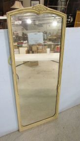 Painted Distressed Wall Mirror