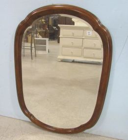 Mahogany Clover Mirror