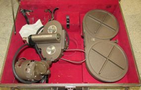 Bell and Howell Hand Crank Military 35mm Eyemo Movie Camera