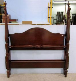 Four Poster Mahogany Full Size Bed