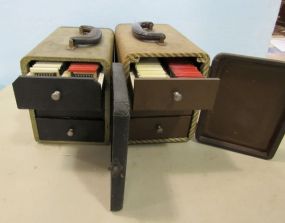 Two Cases of Negative Slides