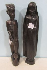 Pair of African Statues