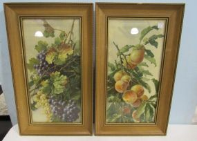 Pair of Still Life Fruit Prints