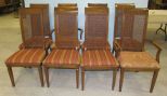 French Provincial Cane Back Dining Chairs