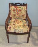 American Empire Style Arm Chair