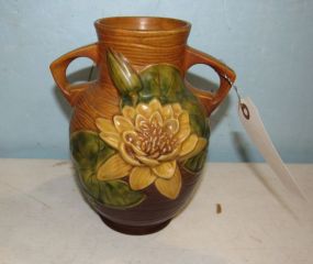 Roseville Floral Vase