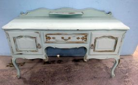 White Painted French Style Vanity