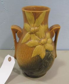 Roseville Floral Vase