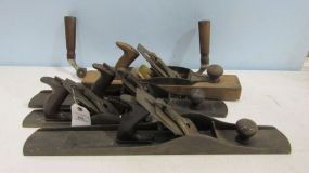 Four Antique Wood Planers