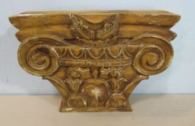 Carved Wooden Wall Bracket