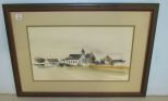 Signed Jan Horton WaterColor