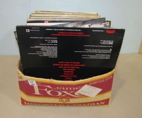 Box lot of Record Albums