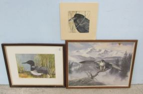 Three Bird Prints