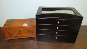 Jewelry Organizer and Wood Storage Box