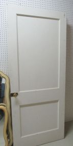 Pair of Old White Doors