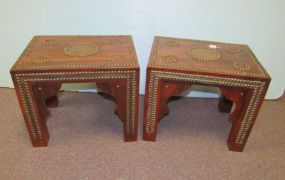 Pair of Indonesian Side Tables