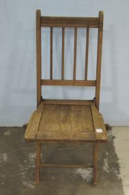 Antique Fold Out Chair
