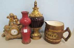 Decor Clock, Vase, Pitcher