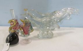 Group of Crystal Glass
