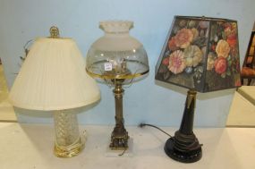 Three Decorative Lamps
