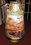 Hand Painted Nippon Vase