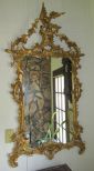 Gold Ornate Chippendale Style Mirror