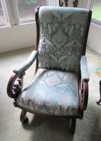 Victorian Style Parlor Platform Rocker