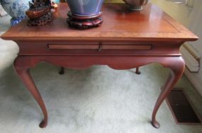 Contemparary Queen Anne Style Side Table