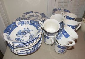 Royal Staffordshire Cathay Ironstone by J & G Meakin China Set