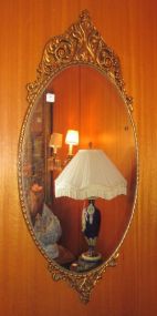 Vintage Gold Framed Mirror