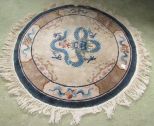 Round Chinese Area Rug