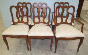 Six French Provincial Dining Chairs