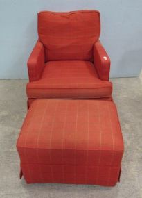 Sherrill Red Upholstered Chair