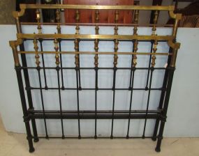 Vintage French Style Brass Bed