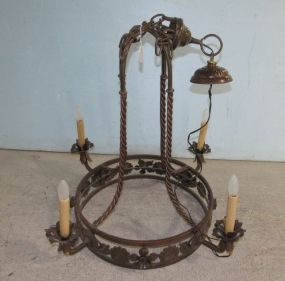 Wrought Iron Chandelier