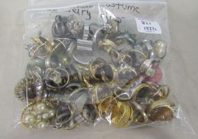 Fifty Eight Vintage Costume Jewelry Rings