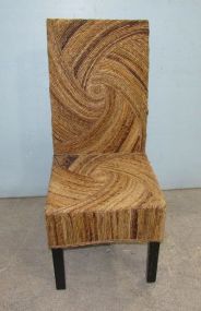 Woven Rattan Side Chair