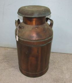 Antique Brass Milk Jug