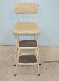Vintage Cosco Kitchen Chair/ Step Ladder