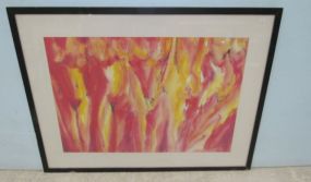 Large Abstract Print