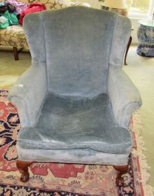 Vintage Ball-N-Claw Wing Back Chair