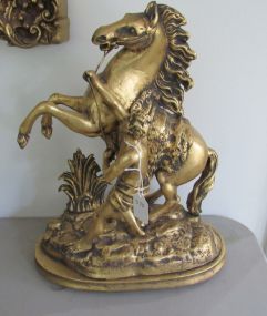 Ouslou Reproduction Metal Statue