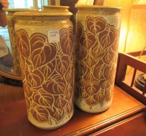 Pair of Springwood Pottery Vases