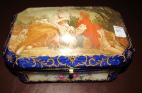 R.S. Prussia Hand Painted Trinket Box