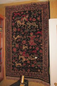 Chinese 3' x 5' Area Rug